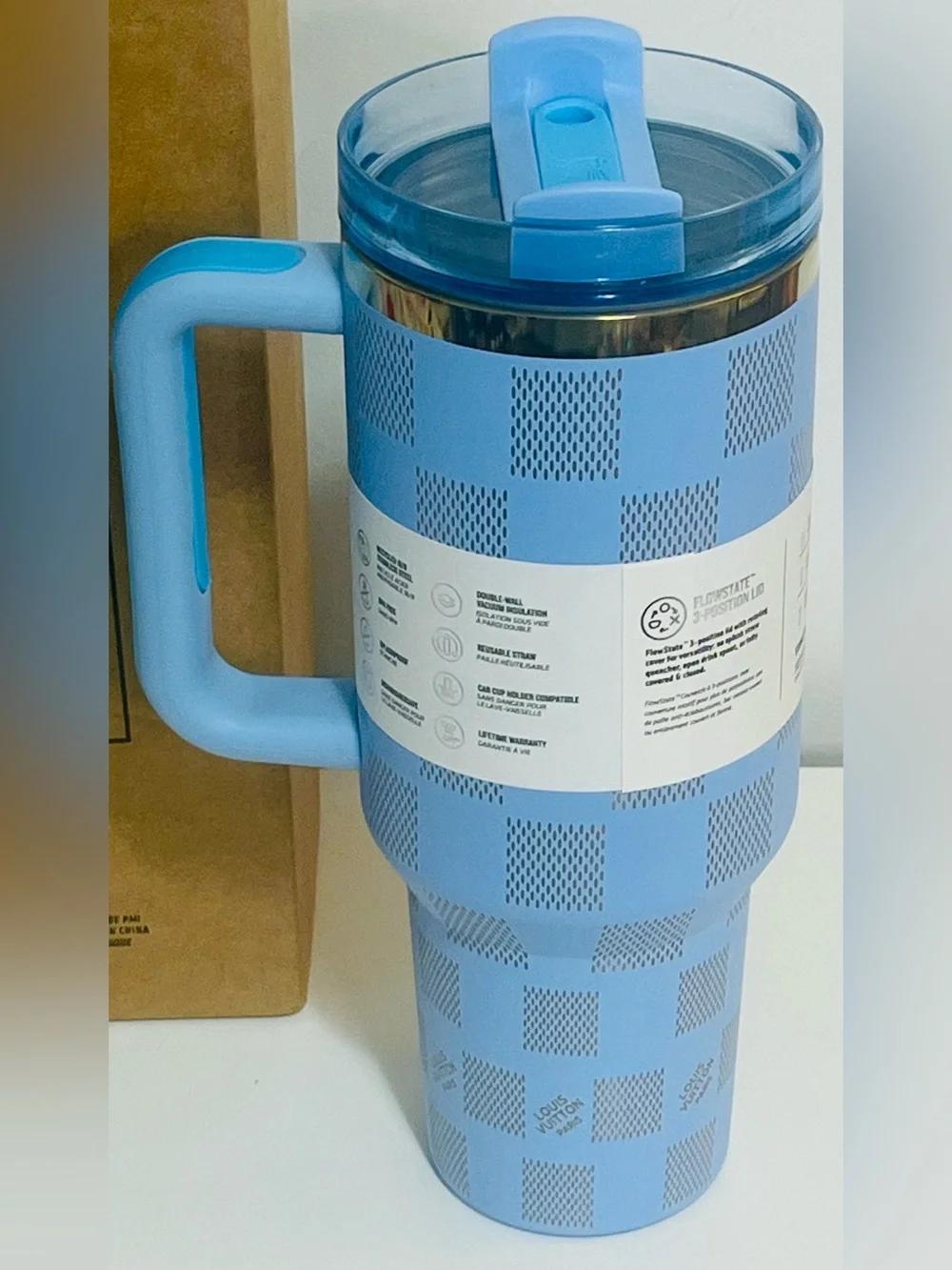 Stanley Quencher H2.0 40oz Tumbler - Light Blue